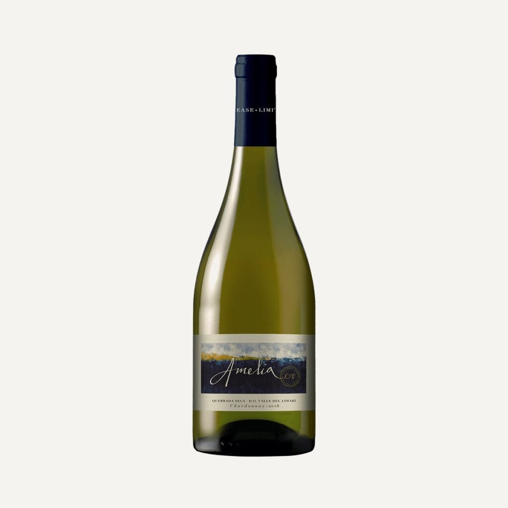 Amelia Chardonnay – vino blanco 750 ml, valle de Limarí