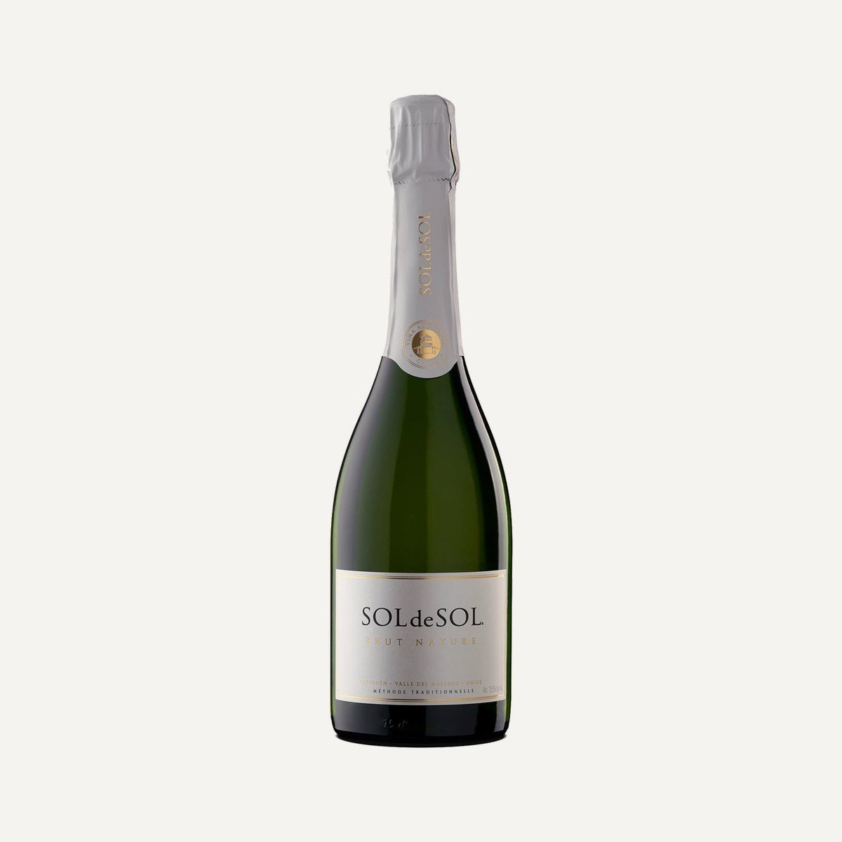 Aquitania SOLdeSOL Brut Nature – espumante 750 ml, método tradicional